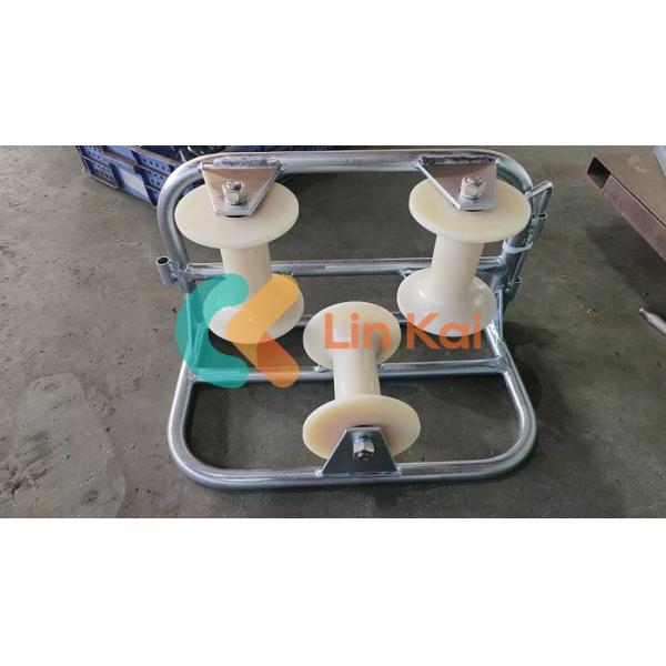 10kN-20kN Heavy Duty Corner Ground Cable Rollers For Smooth Underground Cable