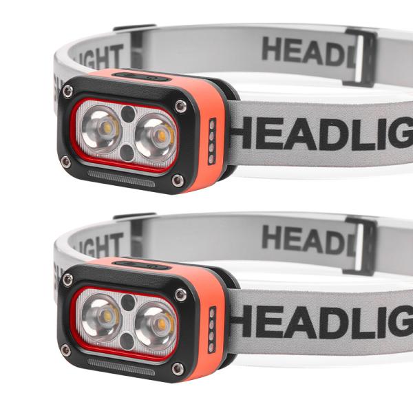 FTYD-08 LED Headlamp 200-400 Lumens IPX4 With White Light ABS For Outdoor Activities
