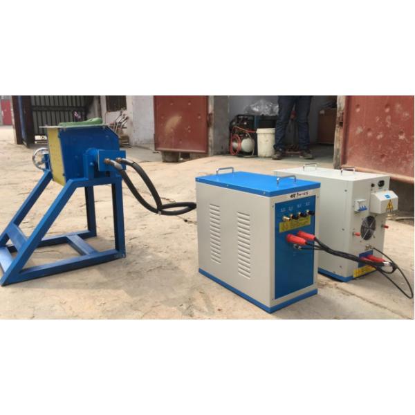15kw Induction Furnaces for Industrial Use Medium Frequency for Gold Silver Copper Aluminum Tin Steel Melting and Forging