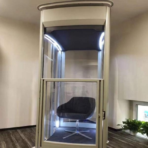 Quality Glass Cabin Capsule Lift For Home Microprocessor Based Capsule Elevator for sale