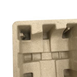 Smoothly Biodegradable Moulded Pulp Tray Customized Box Inner Packaging Insert