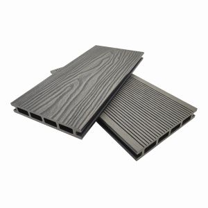 Popular 3D embossing Waterproof 145*21mm WPC decking floor