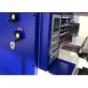 High Speed Die Cutting Creasing Machine , Electric Automatic Die Cutter