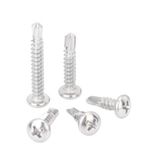 GB15856.1 304SS Pan Head Cross Self Drilling Screw