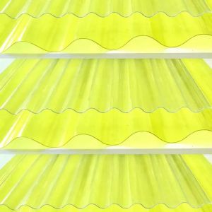 Diy Greenhouse Panels Clear Plastic Polycarbonate Sheets 0.8mm For Roof Covering
