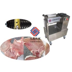 Frozen Meat Slicer Machine / Beef Meat Tenderiser Machine 300KG/H