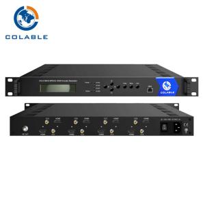 China MPEG 2 Hdmi Encoder Modulator , 8 Channels HDMI DVB Modulator COL5188H2 on sale