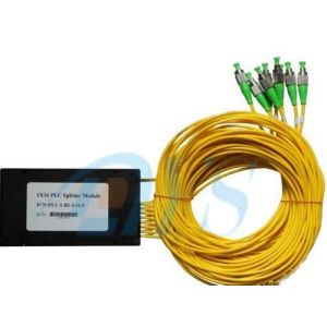 Wholesale 1 × 16 PLC FC / APC Singlemode Optical Fiber Splitter For Optical Communication System from china suppliers