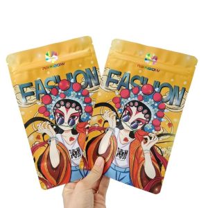 Custom Order Accepted Snack Bag Packaging with Custom Design