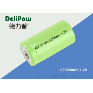 Customized Capacity / Voltage NIMH Rechargeable Battery 2000mAh