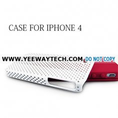 cute iphone 4S cases -42363 Ventilated Plastic And Silicone Case For iPhone 4 -