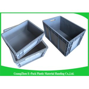 Standard WarehouseEuro Stacking Containers Moving Storage Grey Light Weight