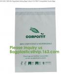 Biodegradable compostable plastic courier shipping envelope custom 10x13 matte