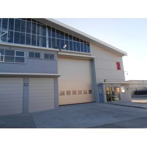 Aluminum Transparent High Speed Spiral Door Safety Efficiency With Rapid Metal