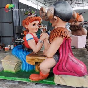 Weather Resistance Life Size Cartoon Characters Remote control