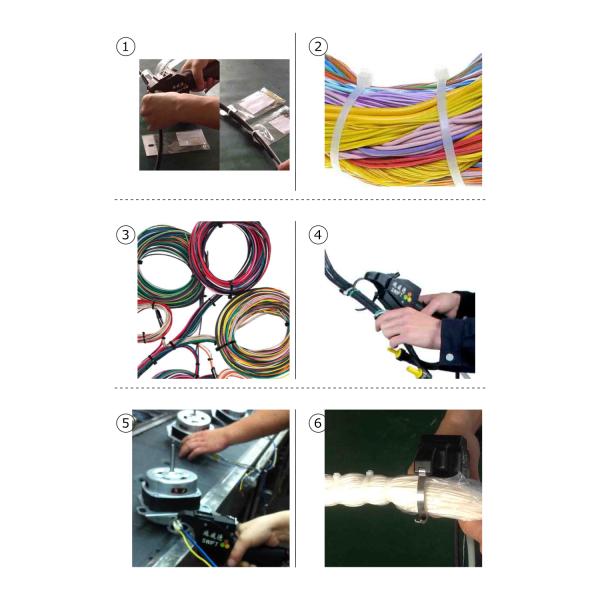 SWT25100H Automatic Cable Tie Tool DC 24V Auto Conversion For Wire Harness Tying