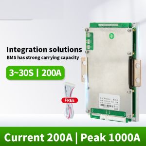 24V 36V 12v Lithium Battery BMS 48V 60V 72V 3S-24S 100A 120A 150A 200A 250A