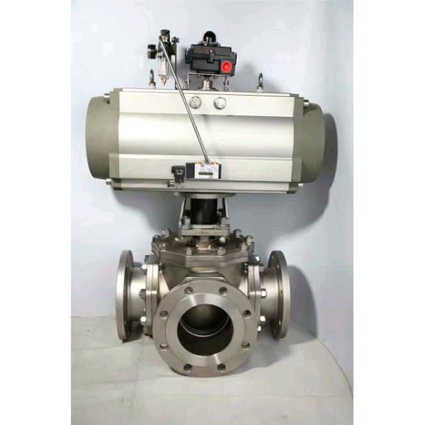 90 degree rotary actuator pneumatic control valves