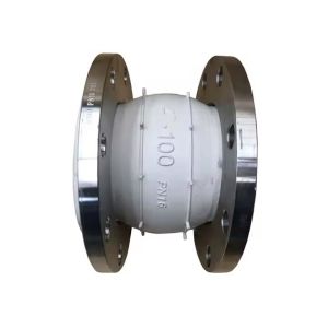 Wholesale DN50 PN6 Food Grade Single Ball Flanged Rubber Flex Connectors Expansion Joint from china suppliers