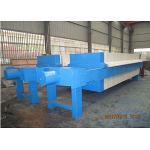 Hydraulic plate and frame Filter Press in DAF pretreatment for seawater RO plant