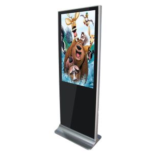 1920*1080 500cd/m2 70W Free Standing Digital Signage