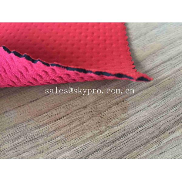 Quality Custom Pattern Foam Sponge Polyester Knitted Laminated Neoprene Fabric for sale