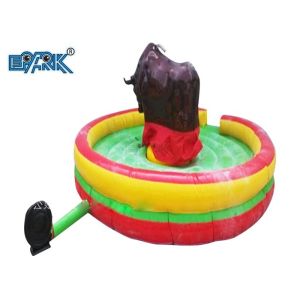 18rpm Amusement Game Machines Adult Inflatable Toro Mechanical Bull Riding