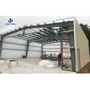 Prefabricated Shopping Mall Hotel Warehouse Workshop with Customized Color Steel
