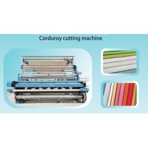 1400rpm Min Fabric Corduroy Cutting Machine Textile Industry Machines