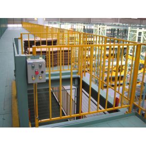 Yellow Multi Tier Mezzanine Rack for Efficient Space Utilization
