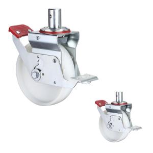 Wholesale 150mm All Terrain Scaffolding Wheels , 880lbs Loading Caster Wheel Scaffolding from china suppliers