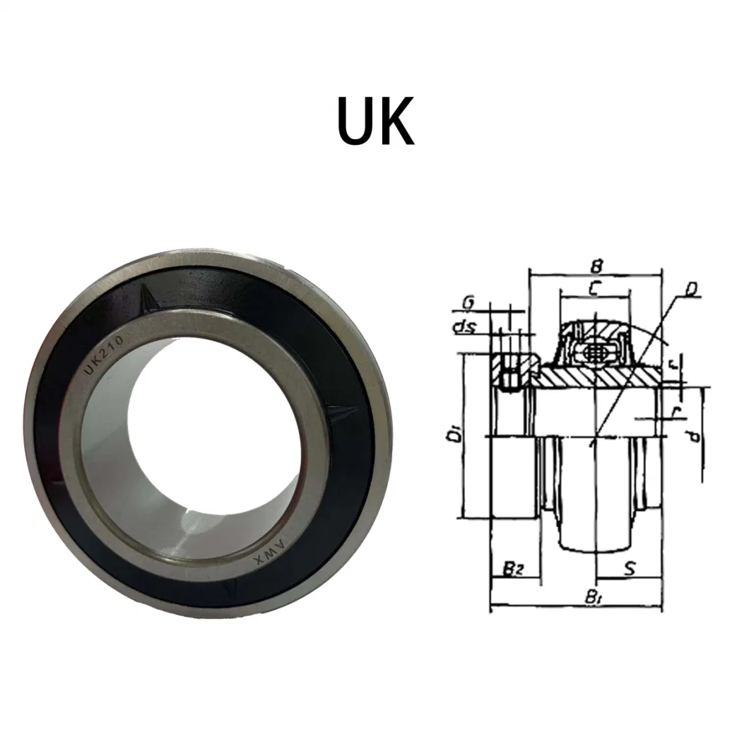 Precision Engineered insert ball bearing For Seamless Integration Ex311-32 G2 50.8X120X73/55.6mm