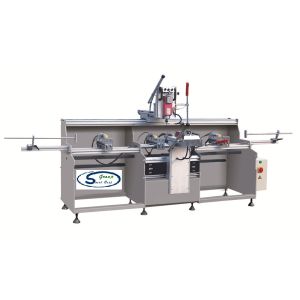 Aluminium Curtain Wall Profile Compound Copy Routing Machine with Spindle Motor