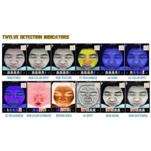 Beauty Center Skin Analyser Machine , Digital Magic Mirror Skin Analyzer