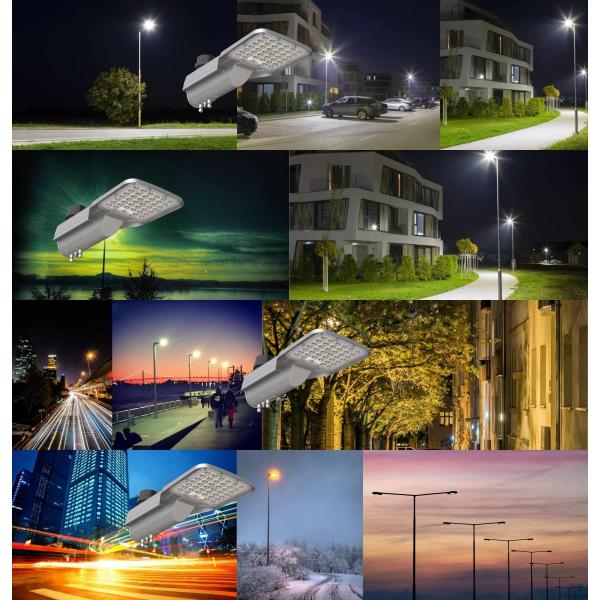 30W-240W High Power LED Road Street Light With IP66 Ik08 Waterproof For Parking Lot Pathway