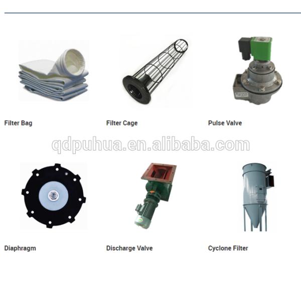 High Efficiency PUHUA ESP Cyclone Dust Collection Systems Industrial Dust Treatment