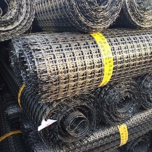 Geogrids for Driveway Road Reinforcement Retaining Wall Plastic Bia-xial Geogrid