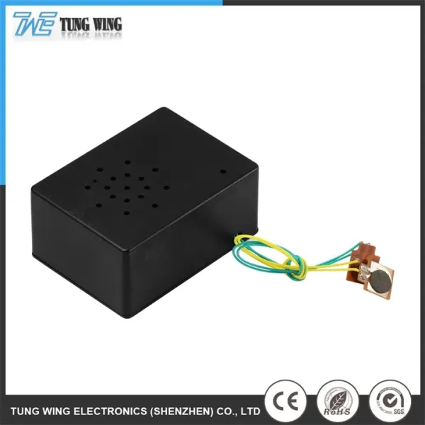 Waterproof Sound Module with Customizable Sound Duration and Replaceable Battery for Toys and Books