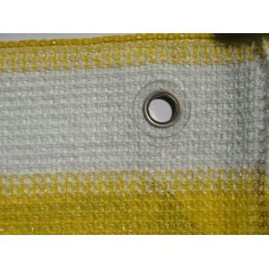 Wind Protecting Garden Sun Shade Net Warp Knitted , Heat Insulation On Roof