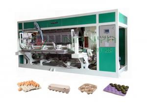 China 6000 pcs/hr Automatic Rotary Egg Tray / Egg Box Molding Equipment on sale
