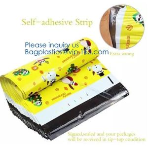 100% eco firend Custom logo biodegradable compostable plastic package poly