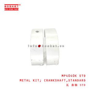 Wholesale MP4040K STD Standard Crankshaft Metal Kit suitable for ISUZU from china suppliers