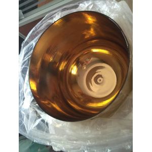 Factory Sell Directly Solid Gold Classic Crystal Singing Bowls for sound healing