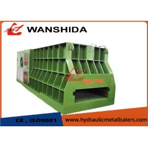 400 Ton Horizontal Scrap Shear High Efficiency Automatic For Container Metal