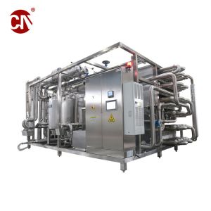 1000L Flash Pasteurization Uht Small Tunnel Milk Beverage Juice Plant Sterilizer