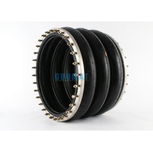 China  87987 Triple Convoluted Air Spring With Connection F2 Model 322 MAX OD 310 MM on sale