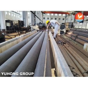 Wholesale ASME SA312 TP304H SMLS HWF Serrated Fin Tube For Heat Exchanger from china suppliers