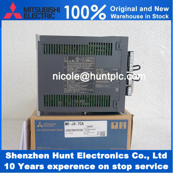 MR-J4-70A | Mitsubishi 1-Axis Servo Amplifier Mitsubishi MR-J4 Servo Amplifier 750W Servo Diver 100% Original adn New