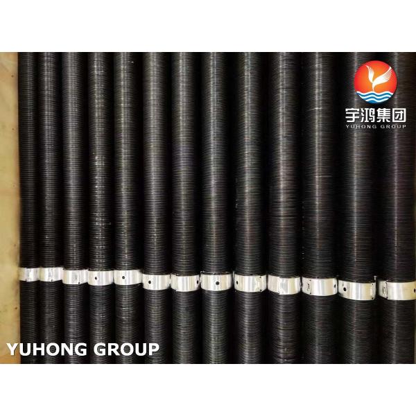 Quality ASME SA210 Gr.A-1 Embedded G Type Fin Tube, Aluminum ASTM B209 Gr.1060, Cooling Tower And Heat Exchanger Application for sale