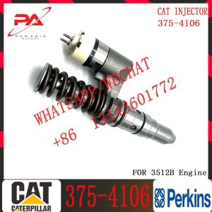 C-A-T 3516C 3512C Engine Injector diesel common Rail Fuel Injector 375-4106 20R